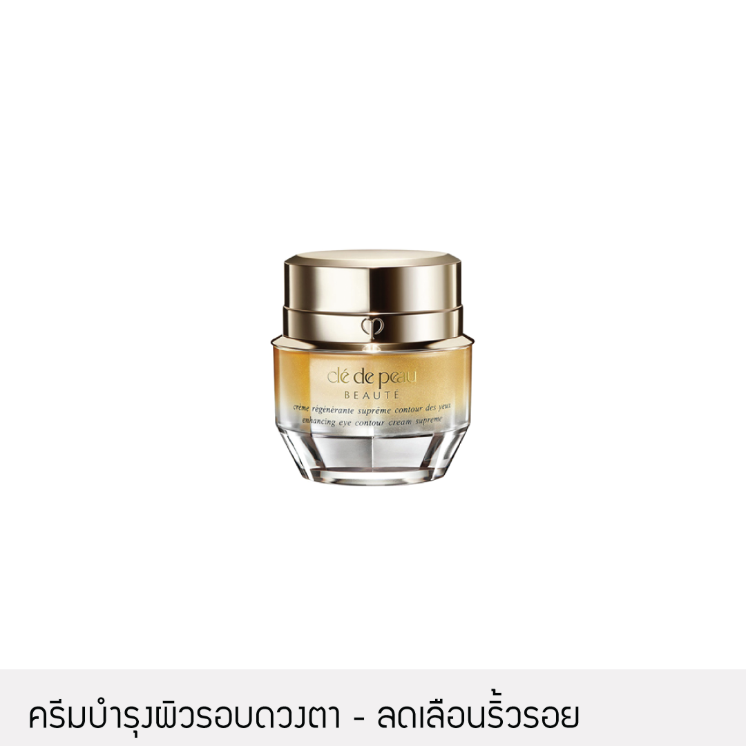 [กระชับผิวรอบดวงตา] Cle de Peau - Enhancing Eye Contour Cream Supreme 2ml.