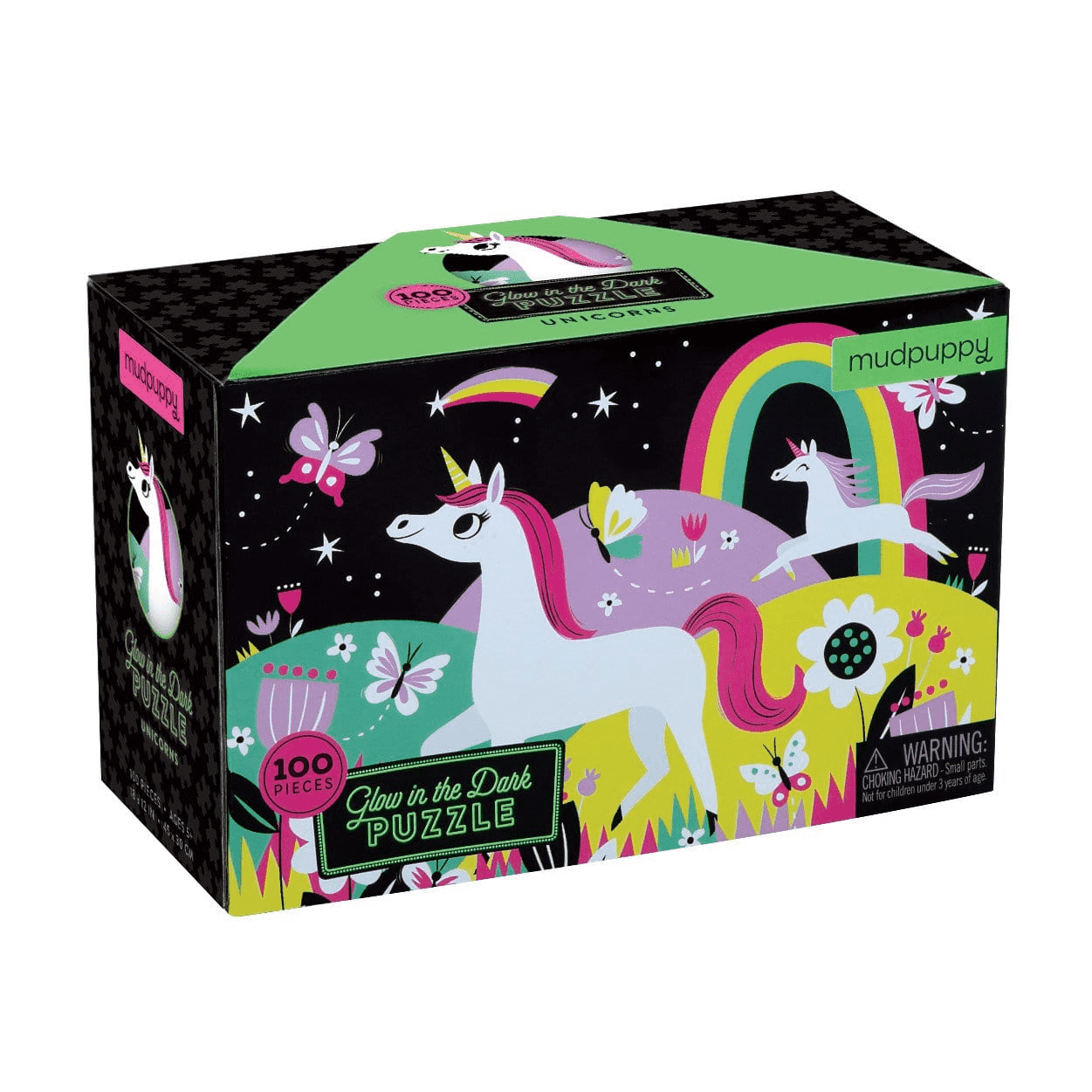 จิ๊กซอว์เรืองแสง   Glow in the dark puzzle  ลาย Unicorn Glow-in-the-dark Puzzle 100 ชิ้น