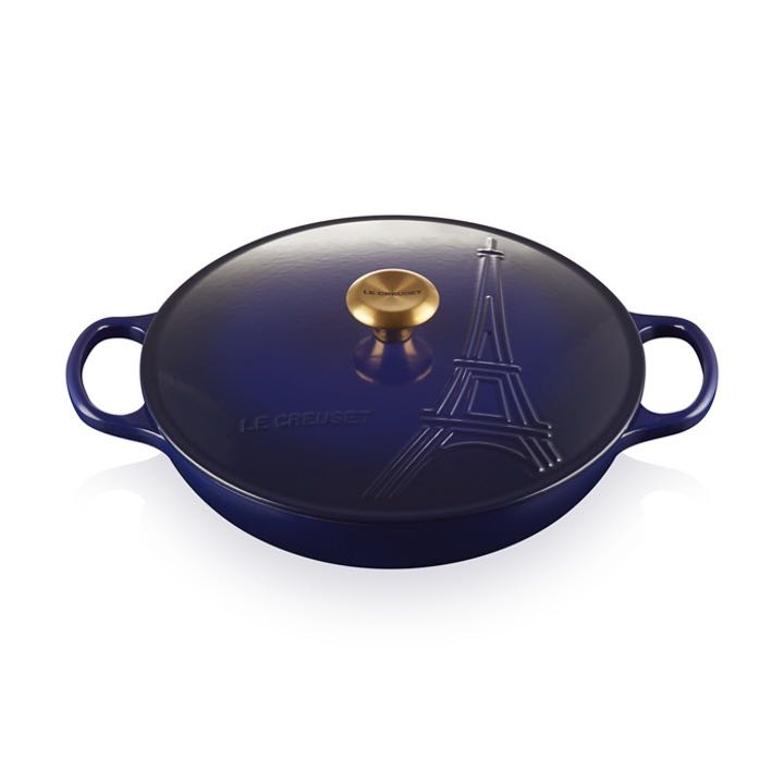 SIGNATURE BRAISER EIFFEL TOWER 30CM INDIGO