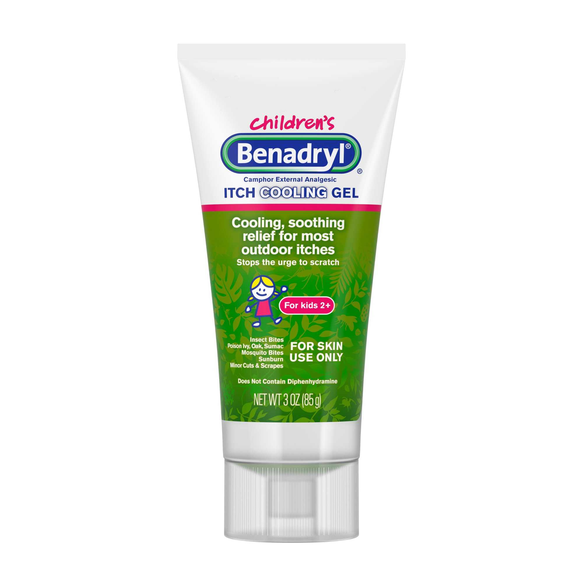 Benadryl Anti-Itch Camphor Cooling Gel for Kids เจลแก้คัน