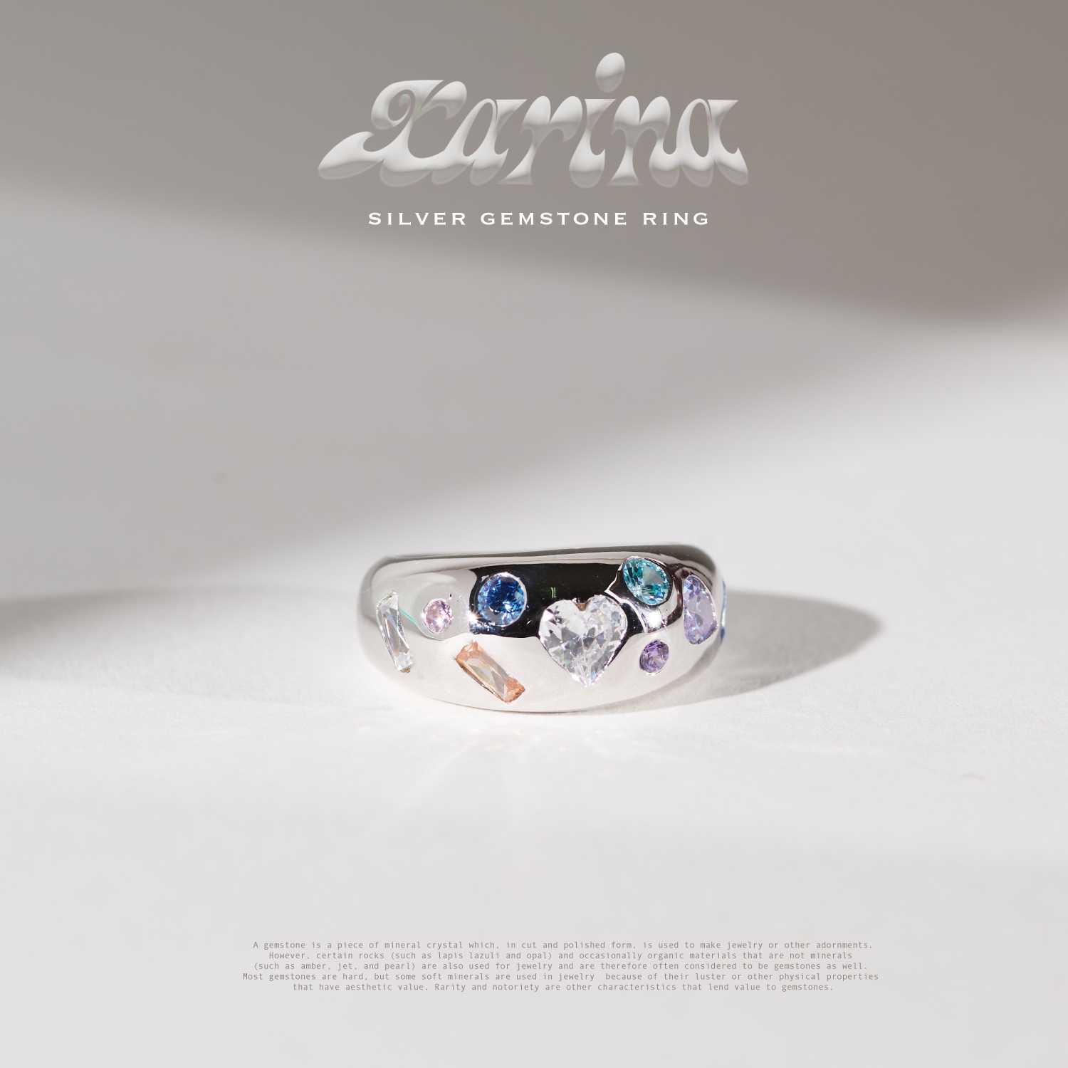 Ctrlshift - KARINA gemstones ring