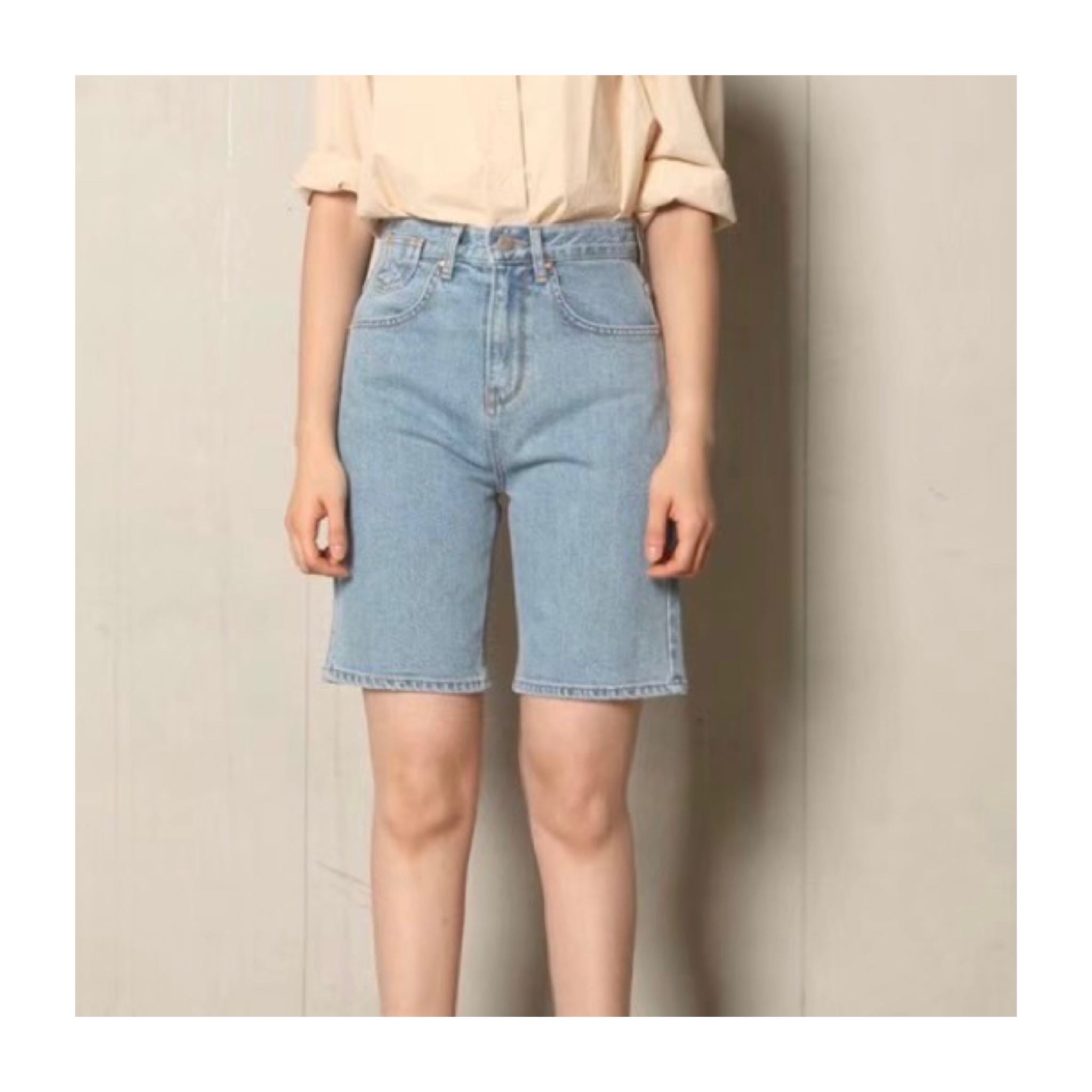 DENIM BERMUDA SHORTS (7487)