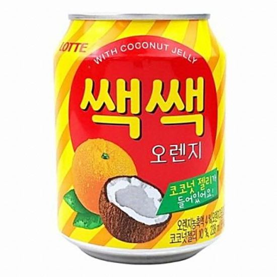Lotte Orange juice with coconut jelly 238ml