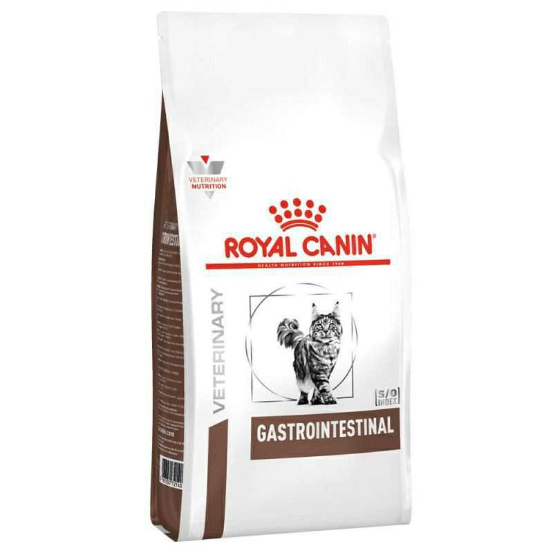 (VET) Royal Canin อาหารแมวประกอบการรักษาโรคทางเดินอาหาร ชนิดเม็ด (GASTROINTESTINAL) 400g.