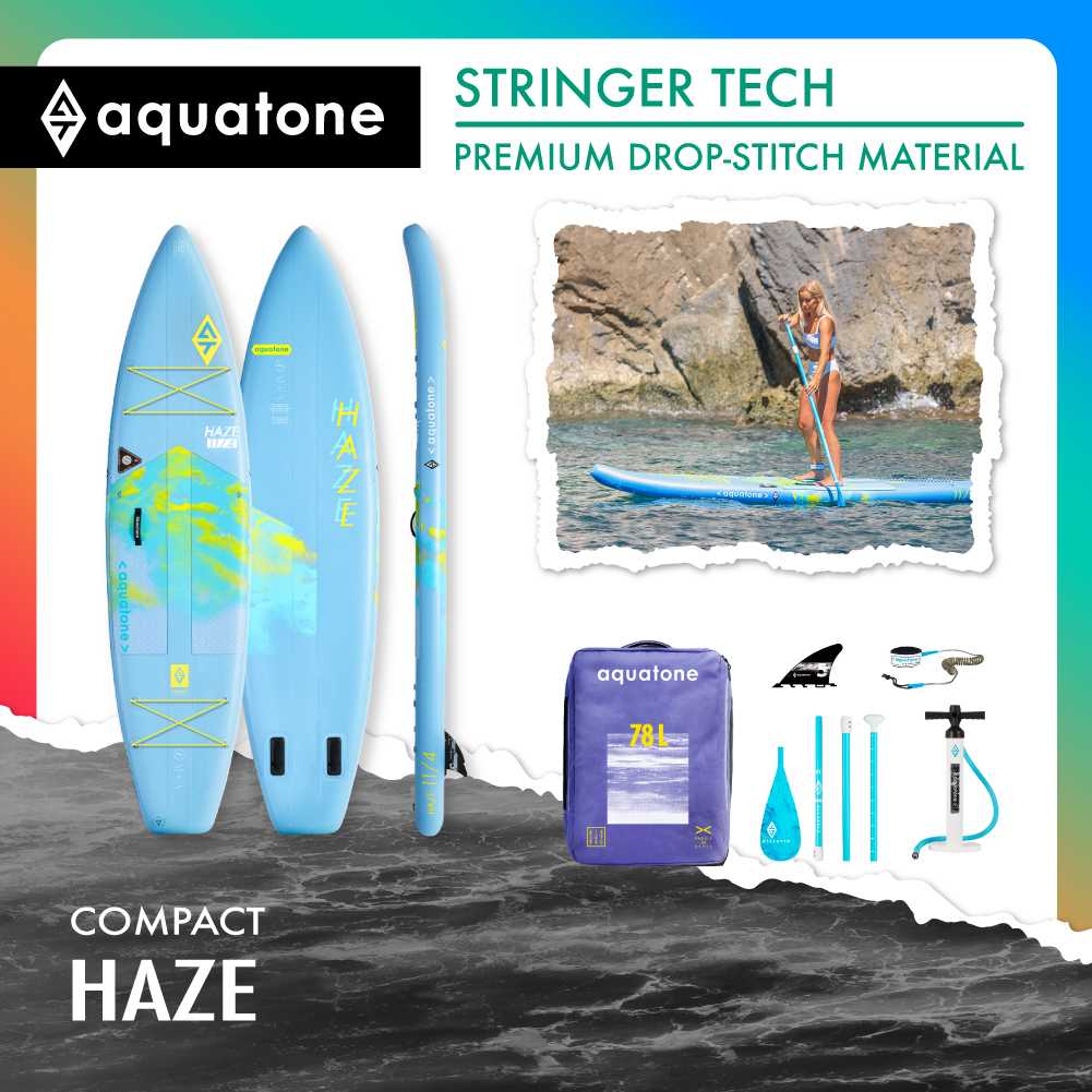 บอร์ดยืนพาย Aquatone COMPACT HAZE 11’4”