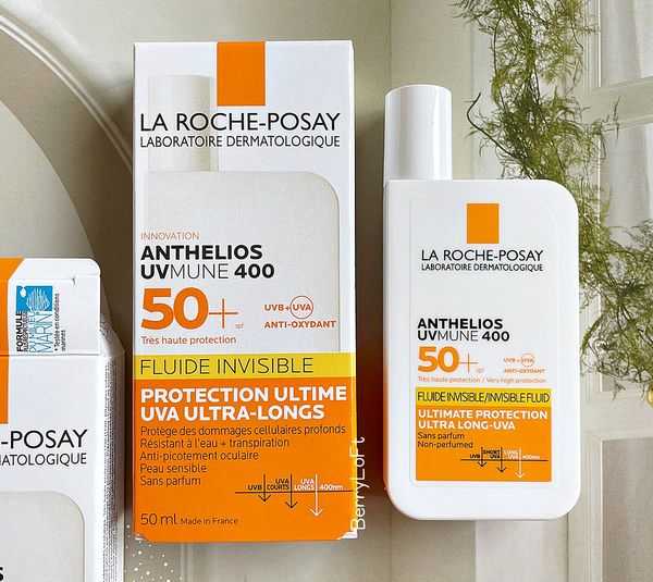 🌟 LA ROCHE-POSAY ANTHELIOS UVMUNE 400 Fluide Invisible SPF50+ 50 ml.