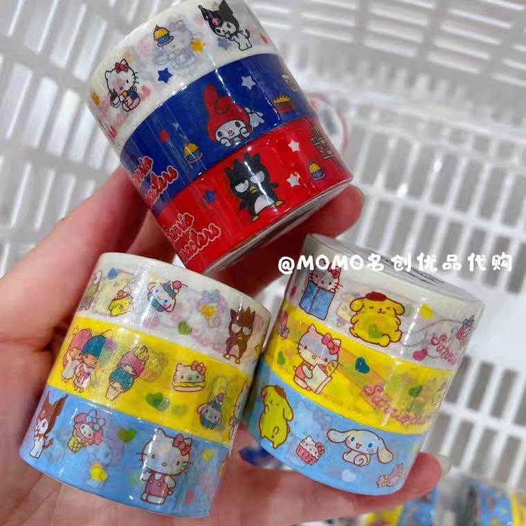 [Pre] เทปตกแต่ง miniso x sanrio