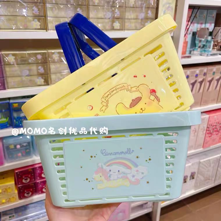 [Pre] ตะกร้าเอนกประสงค์ miniso x sanrio