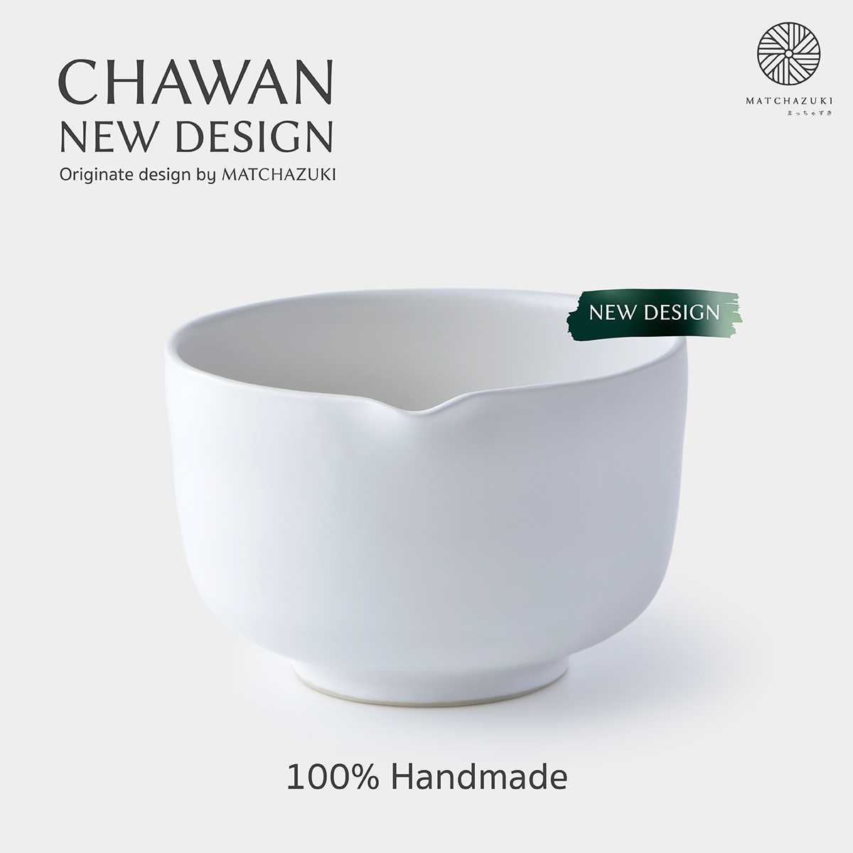 MATCHAZUKI ถ้วยชงชาแบบญี่ปุ่น | Chawan | Matcha bowl | 100% Handmade