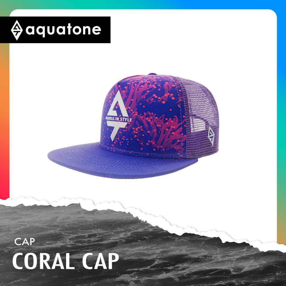 AquaTone CORAL CAP PRINT CAP/UNISEX