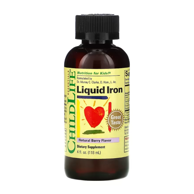 ChildLife Liquid Iron ธาตุเหล็ก สำหรับ 0-12 ปี