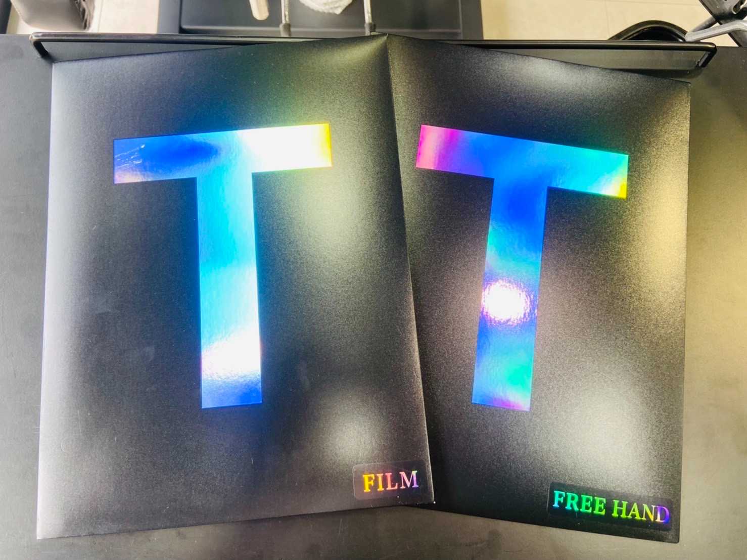 กระดาษลอกลาย T ชุด 10 แผ่น สัญชาติจีนแท้