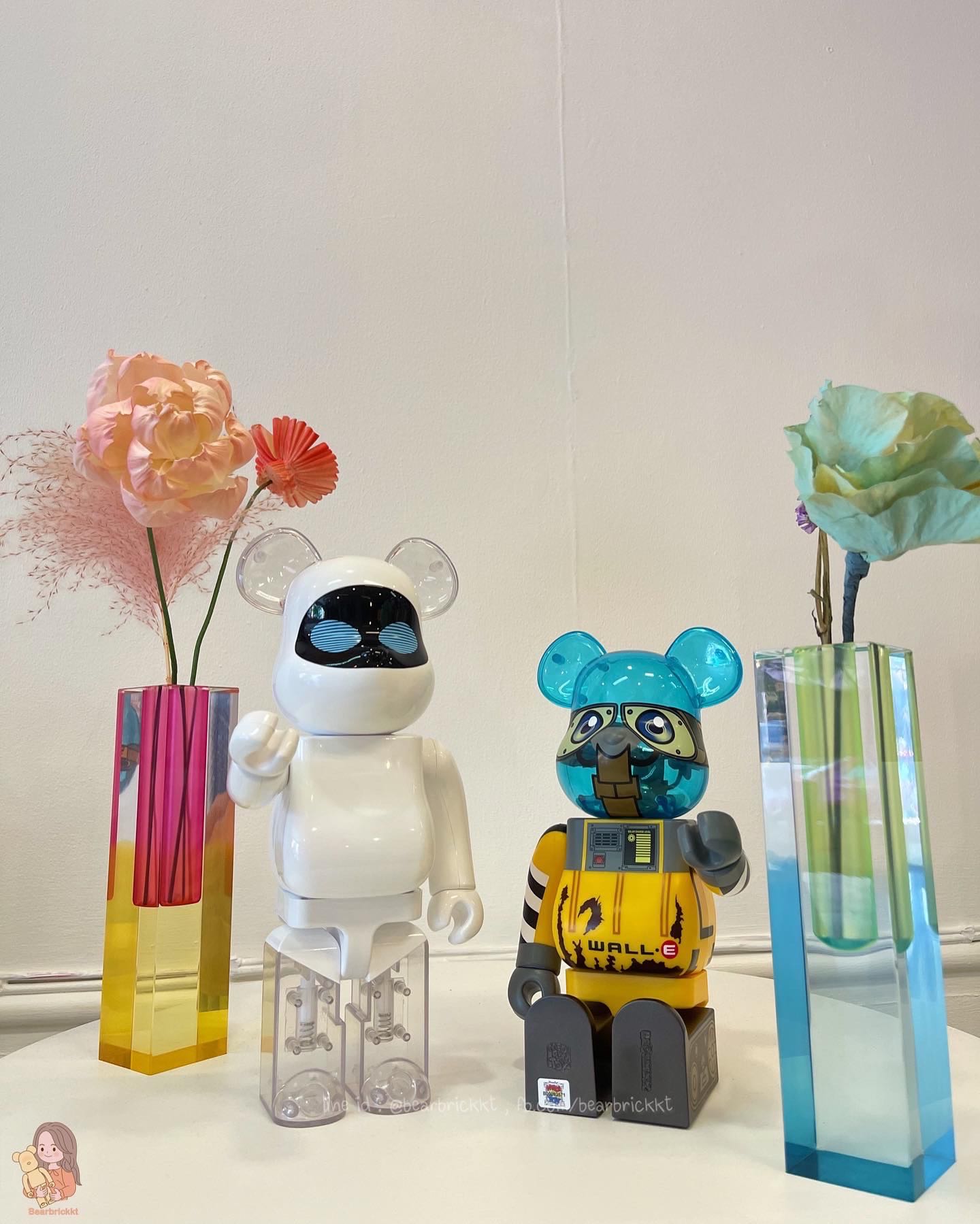 bearbrick  WallE - Eve 400%
