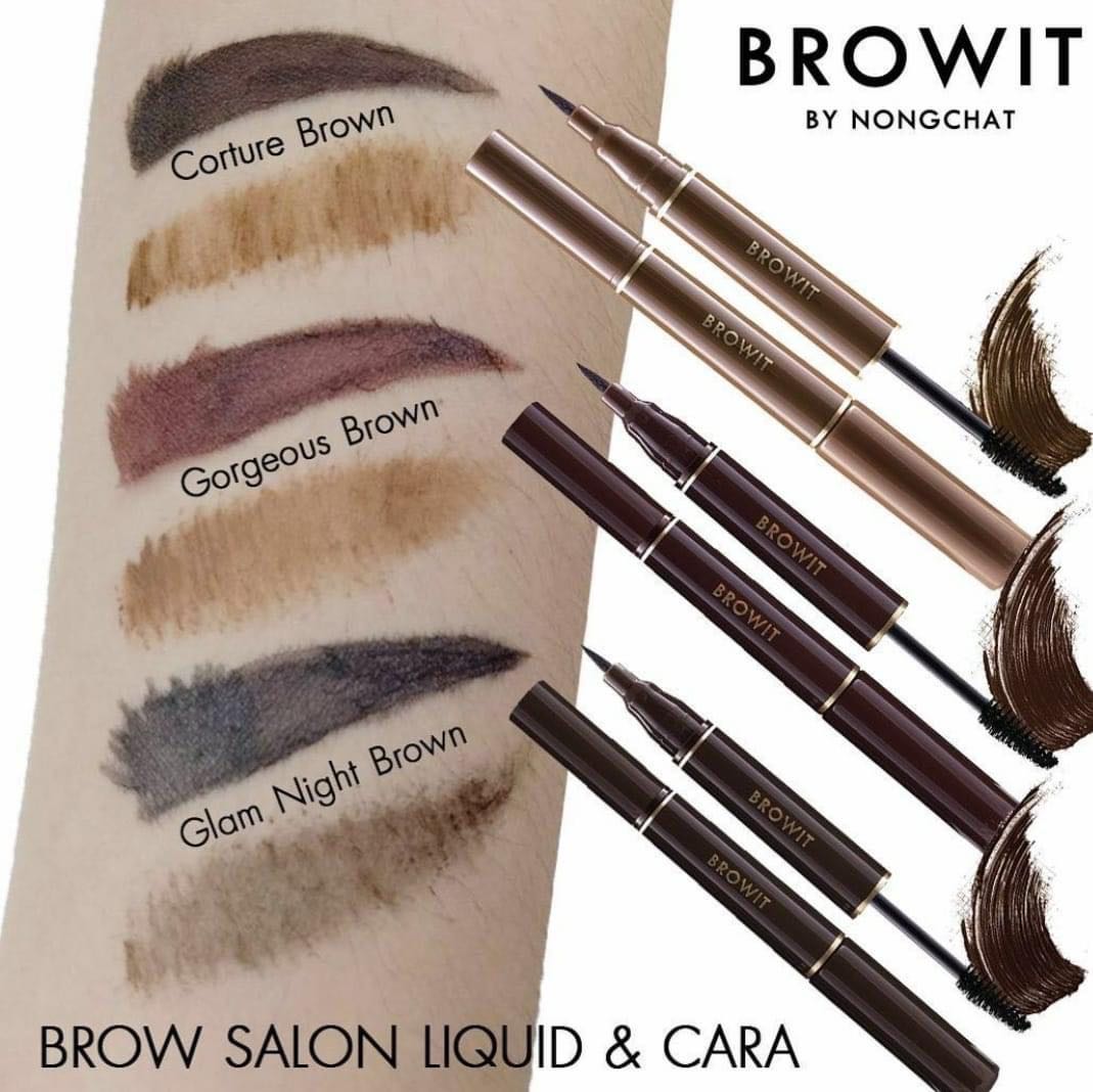 มาสคาร่าคิ้ว Brow Salon Liquid & Cara 