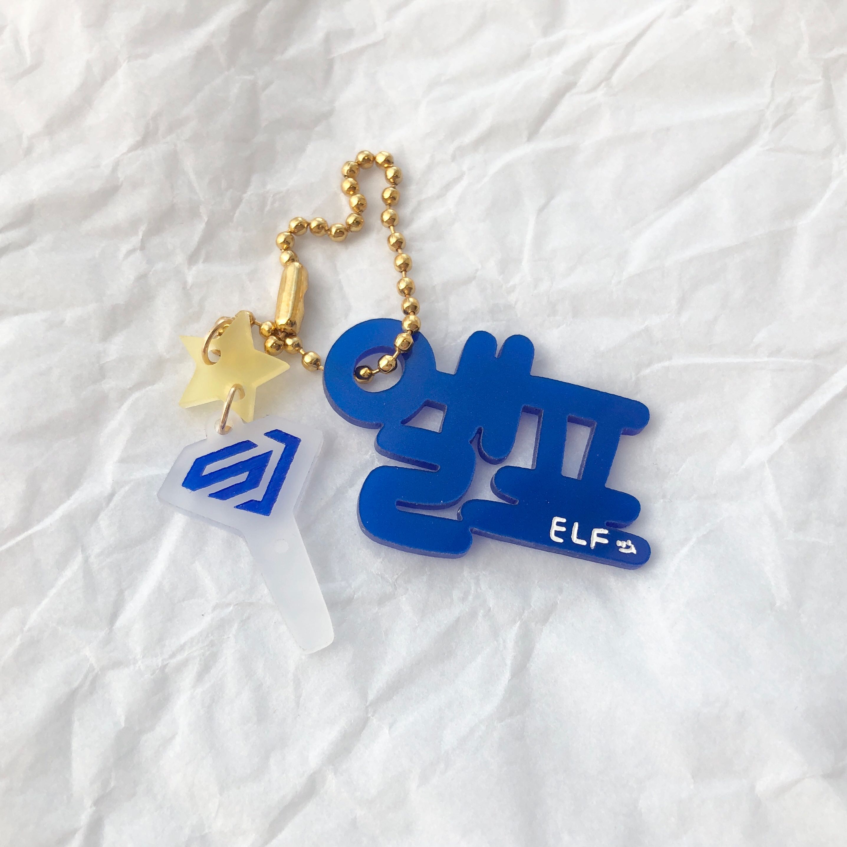[PRE-ORDER] Keychain : พวงกุญแจอะคริลิค  엘프 (ELF) ♡ 