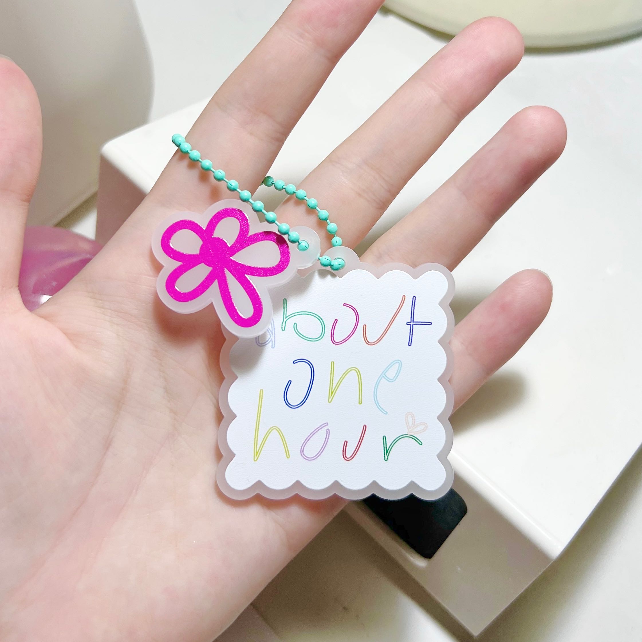 Happy Key Ring | LINE SHOPPING