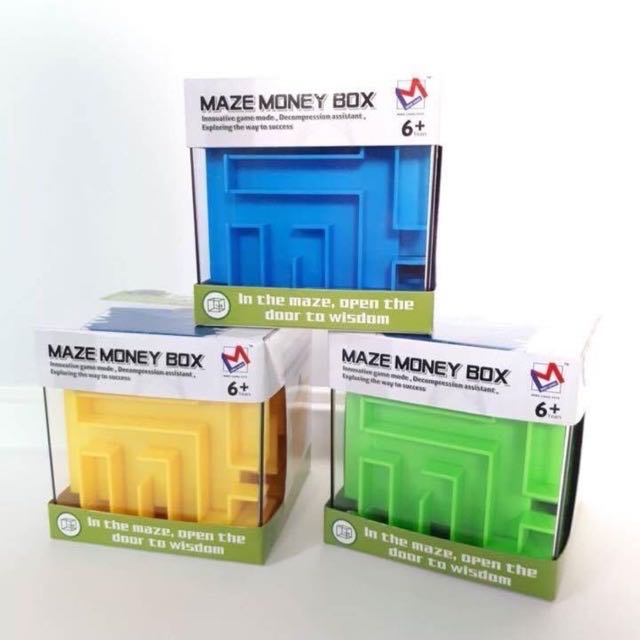 Maze bank กระปุกออมสินแสนสนุก