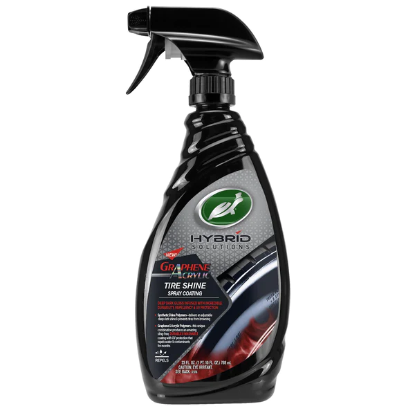 TurtleWax Hybrid Solutions Graphene Acrylic Tyre Shine Spray Coating 23 OZT53-733