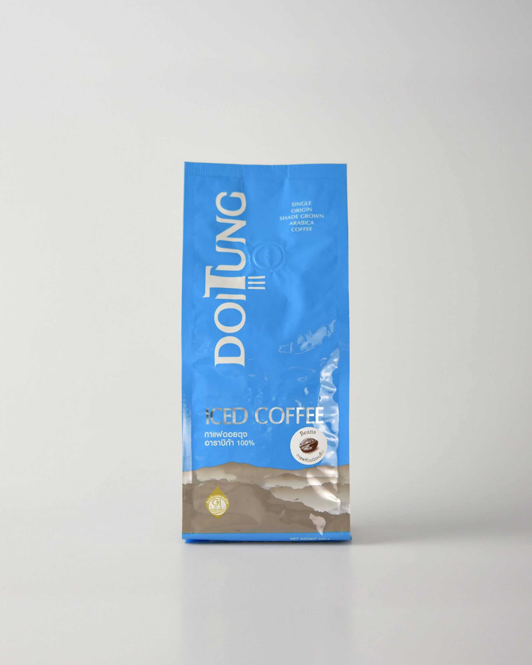 กาแฟแท้อาราบิก้า 100% สูตรไอซ์ คอฟฟี่ แบบเมล็ด