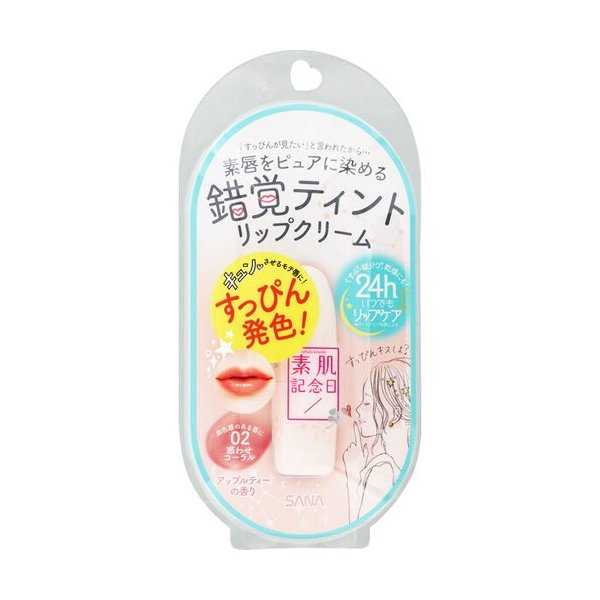 SUHADA KINENBI FLAWLESS NUDE LIP TINT 02 (CHARMING CORAL) 3.1 g/ลิปทินท์ 02 (ชามมิ่ง โครัล) 3.1 กรัม