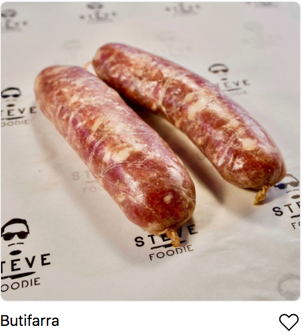 Butifarra (Black Pepper Sausage Catalunya Style) / บูติฟาร์ร่า (ไส้กรอกพริกไทยดำสไตล์สเปน)
