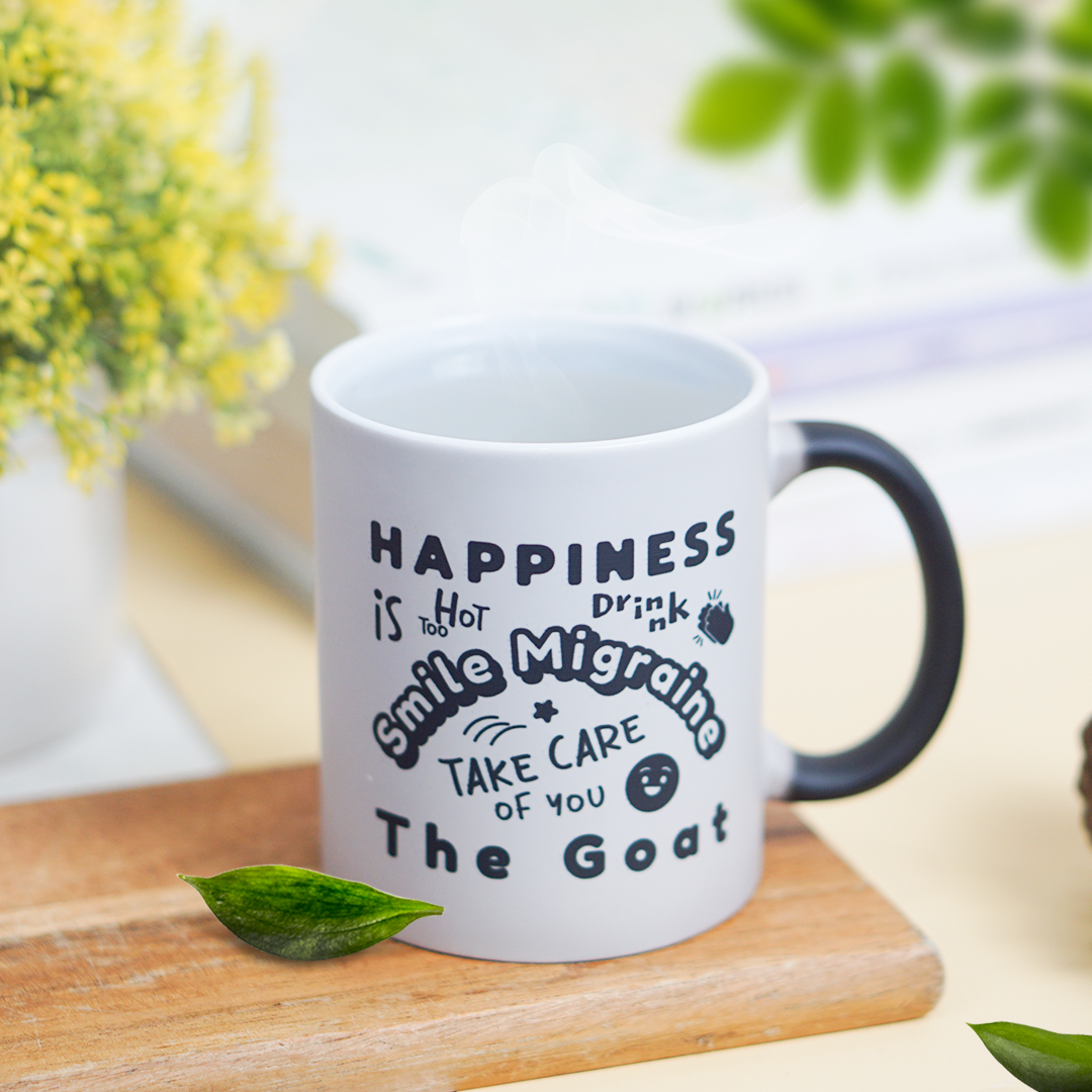 รูปสินค้า Smile Migraine Mug 11oz. I แก้วน้ำเปลี่ยนสี Smile Migraine รูปที่ 5