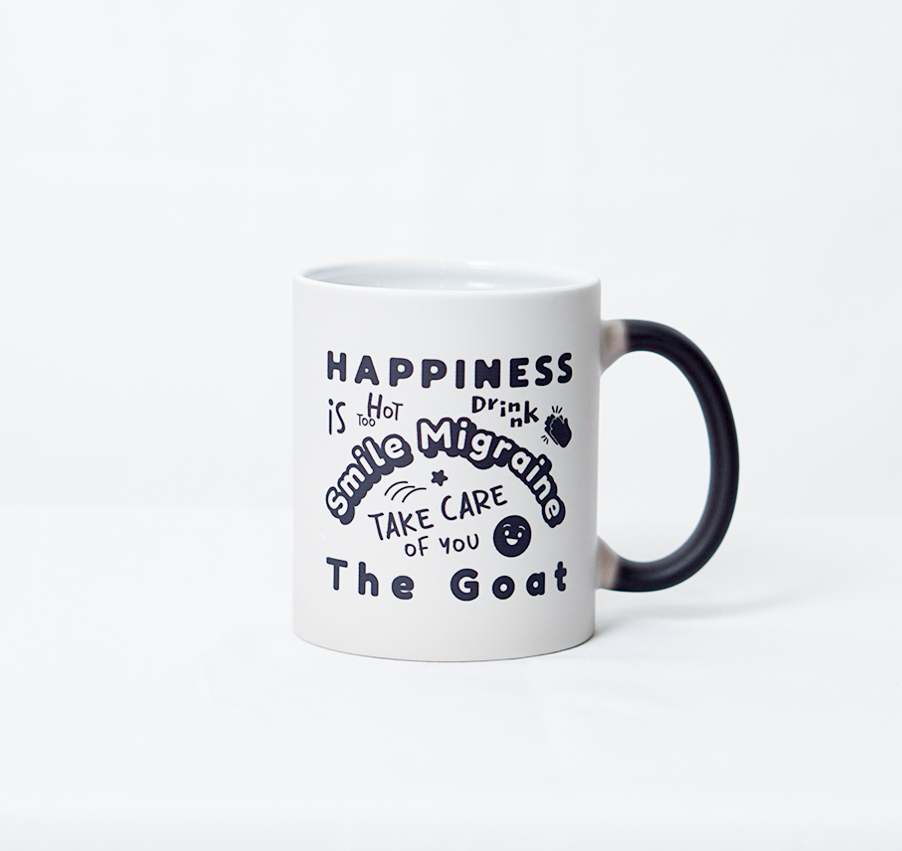 รูปสินค้า Smile Migraine Mug 11oz. I แก้วน้ำเปลี่ยนสี Smile Migraine รูปที่ 1