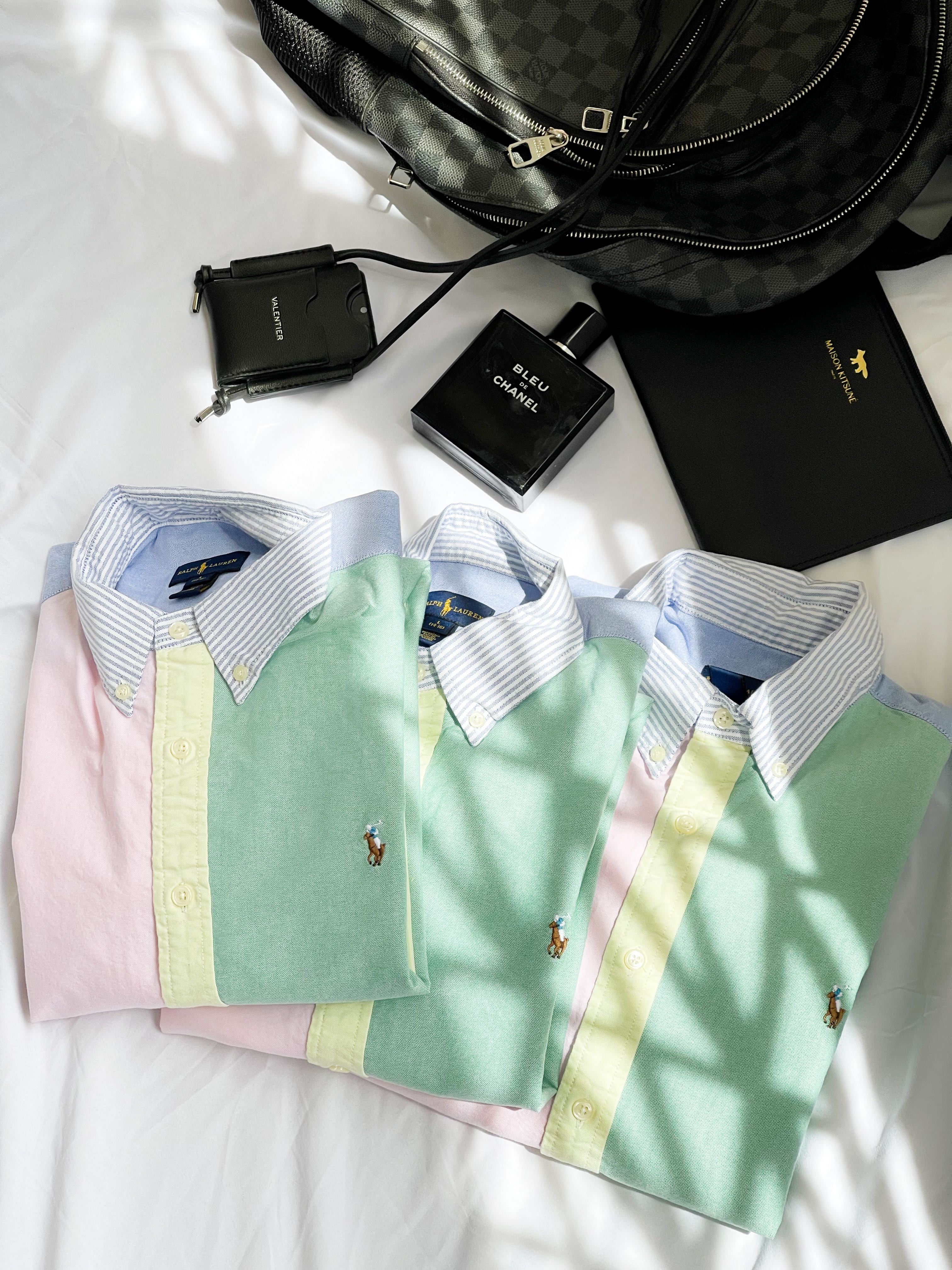 Ralph lauren colourful oxford stripped