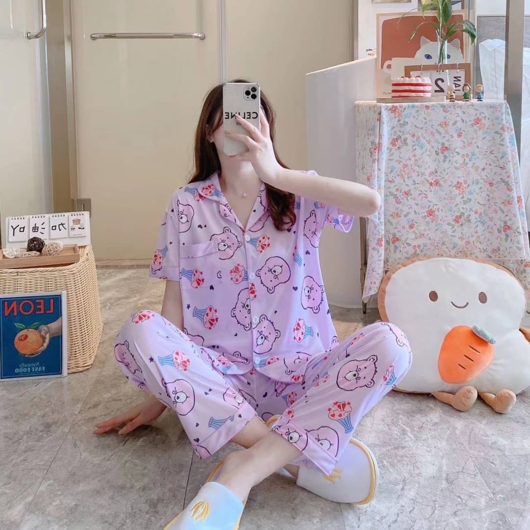 หมีแคร์แบม่วง