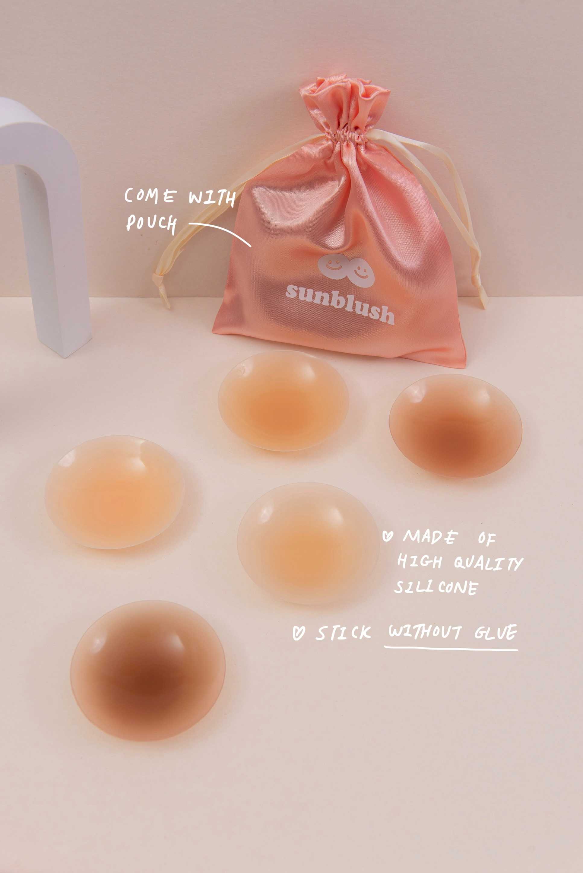 ซิลิโคนปิดจุกนม (Nipple Cover) มี 5 เฉดสี