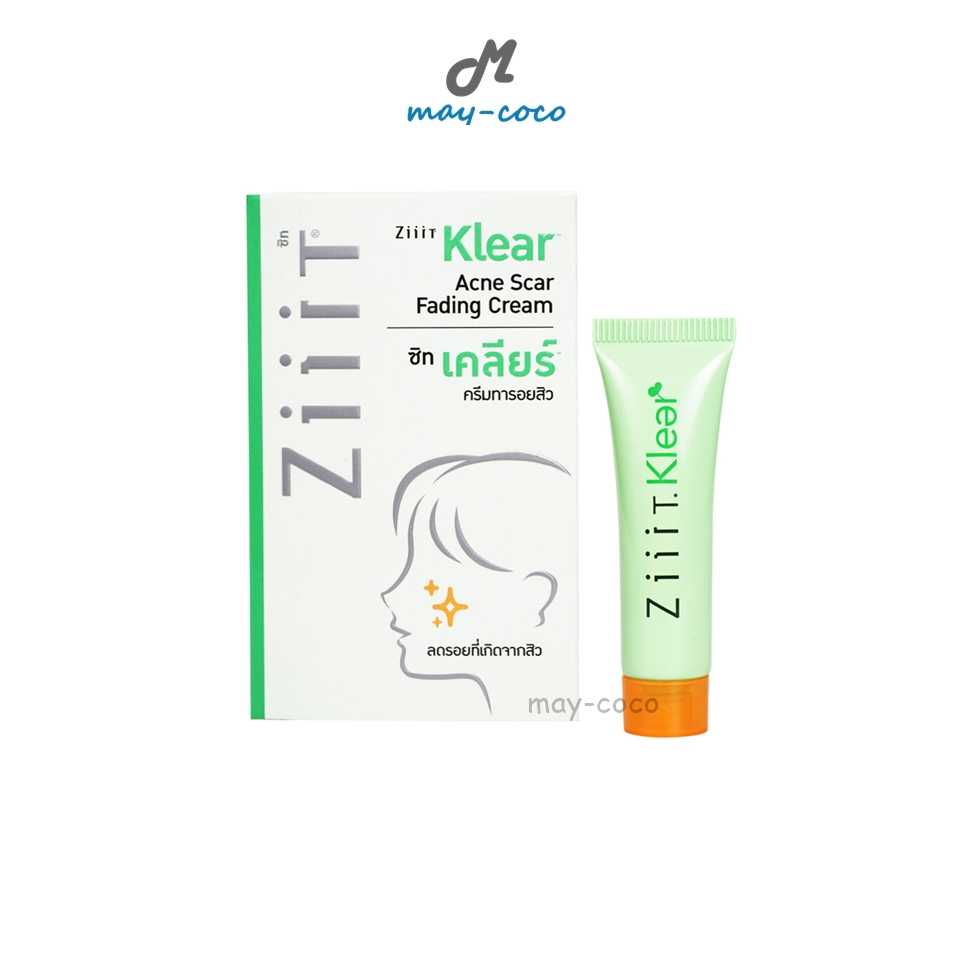 ครีม ZiiiT Klear Acne Scar Fading Cream ลดรอยสิว ทารอยสิว ลดจุดด่างดำ รอยแผลเป็น รอยสิว ผลัดเซลล์ผิว