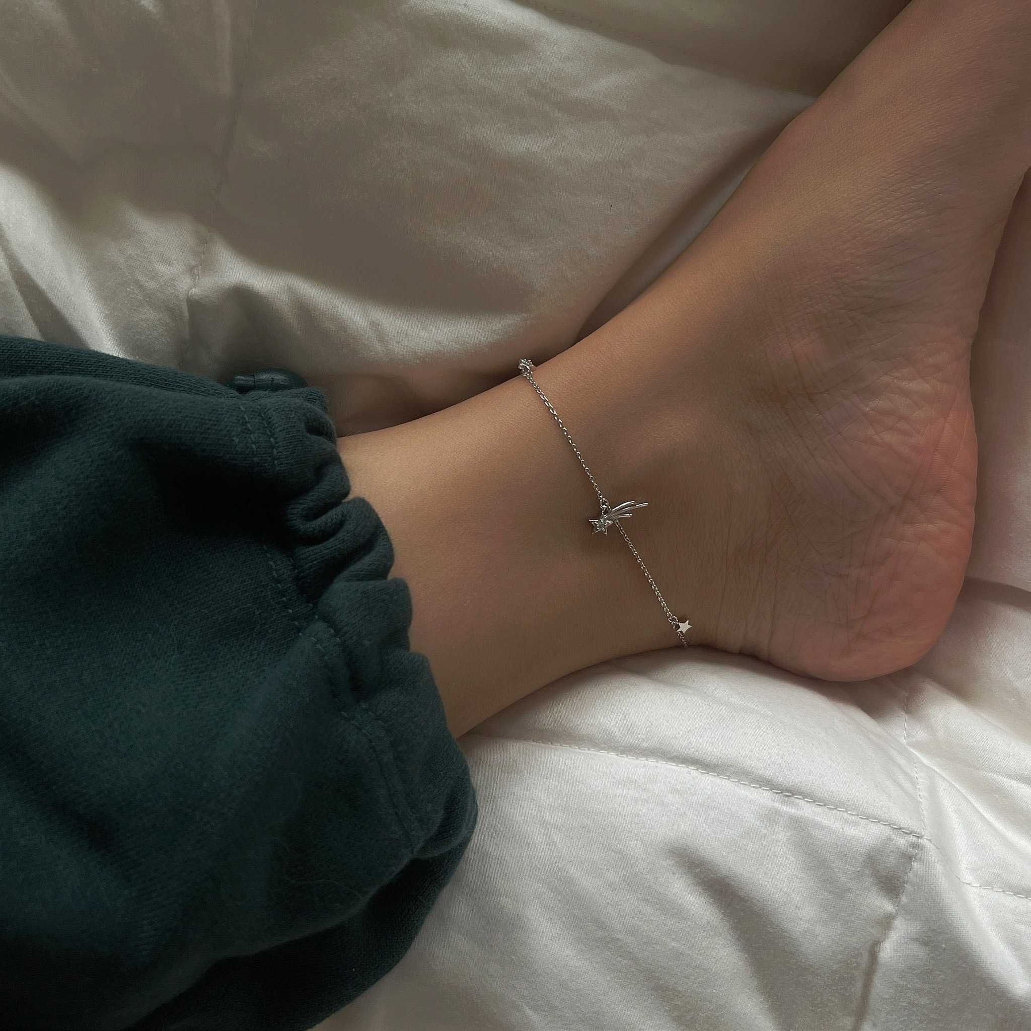 grumpy, stardust anklet⭐️