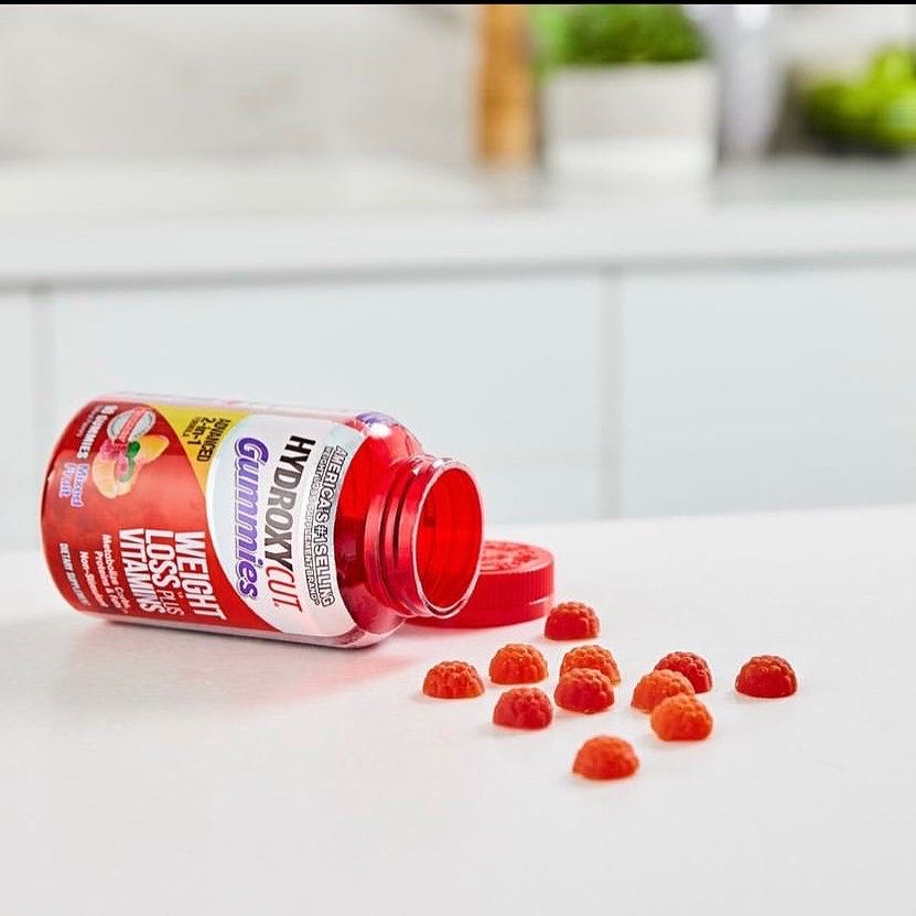  เยลลี ลดไขมัน Hydroxy cut gummi weight loss 90gummie   แฟต เบิน fat burn fatburn