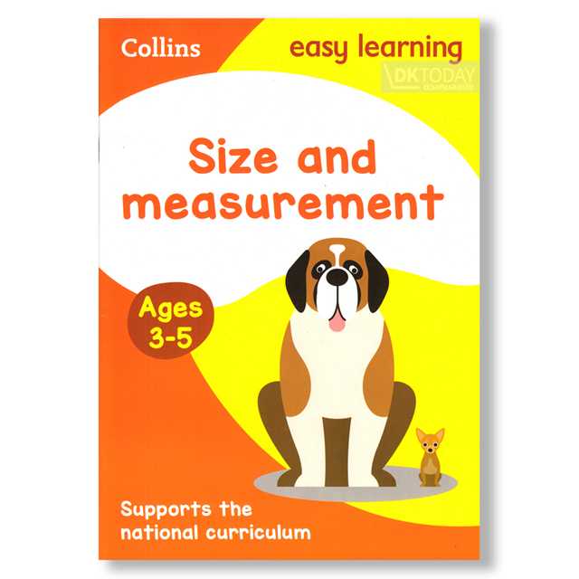 COLLINS EASY LEARNING PRESCHOOL:SIZE AND MEASUREMENT AGES 3-5 (9780008151584)