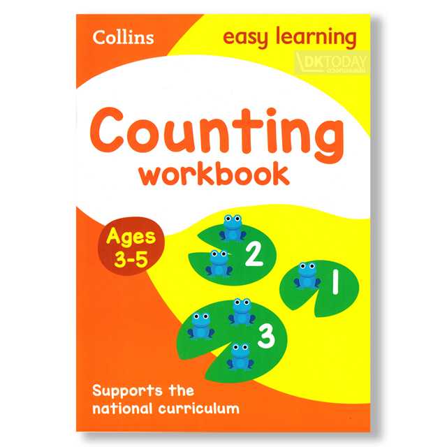 COLLINS EASY LEARNING PRESCHOOL:COUNTING WORKBOOK AGES 3-5 (9780008152284)