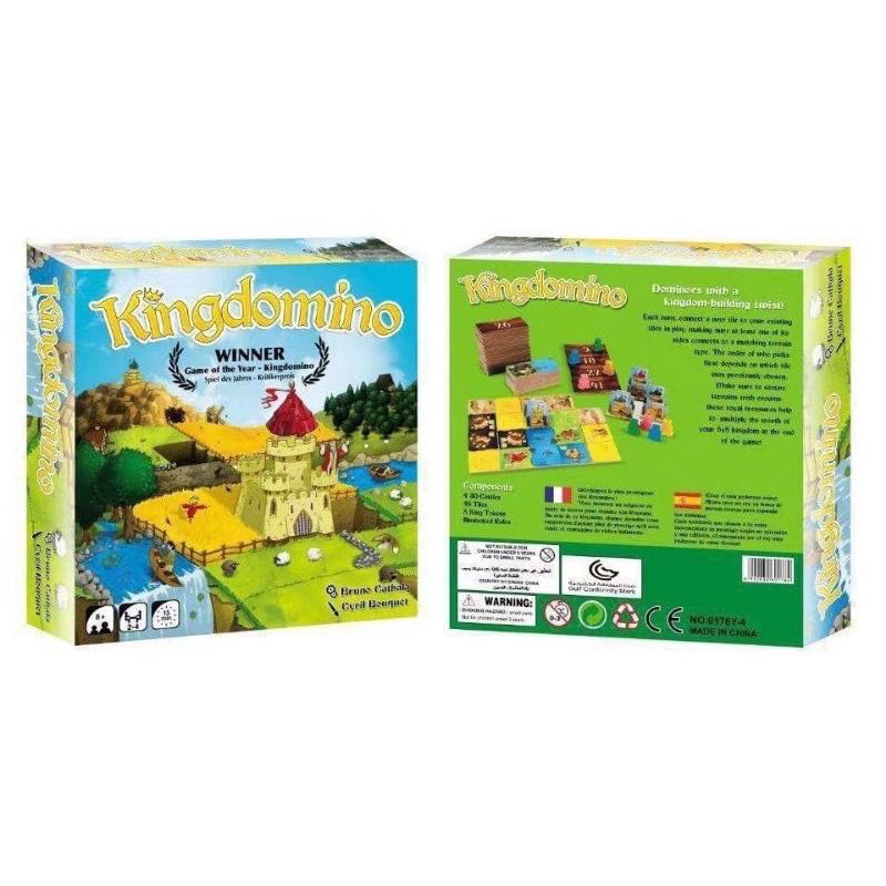 เกมส์ KingDomino บอร์ดเกมส์เสริมทักษะการวางแผน การคำนวณ