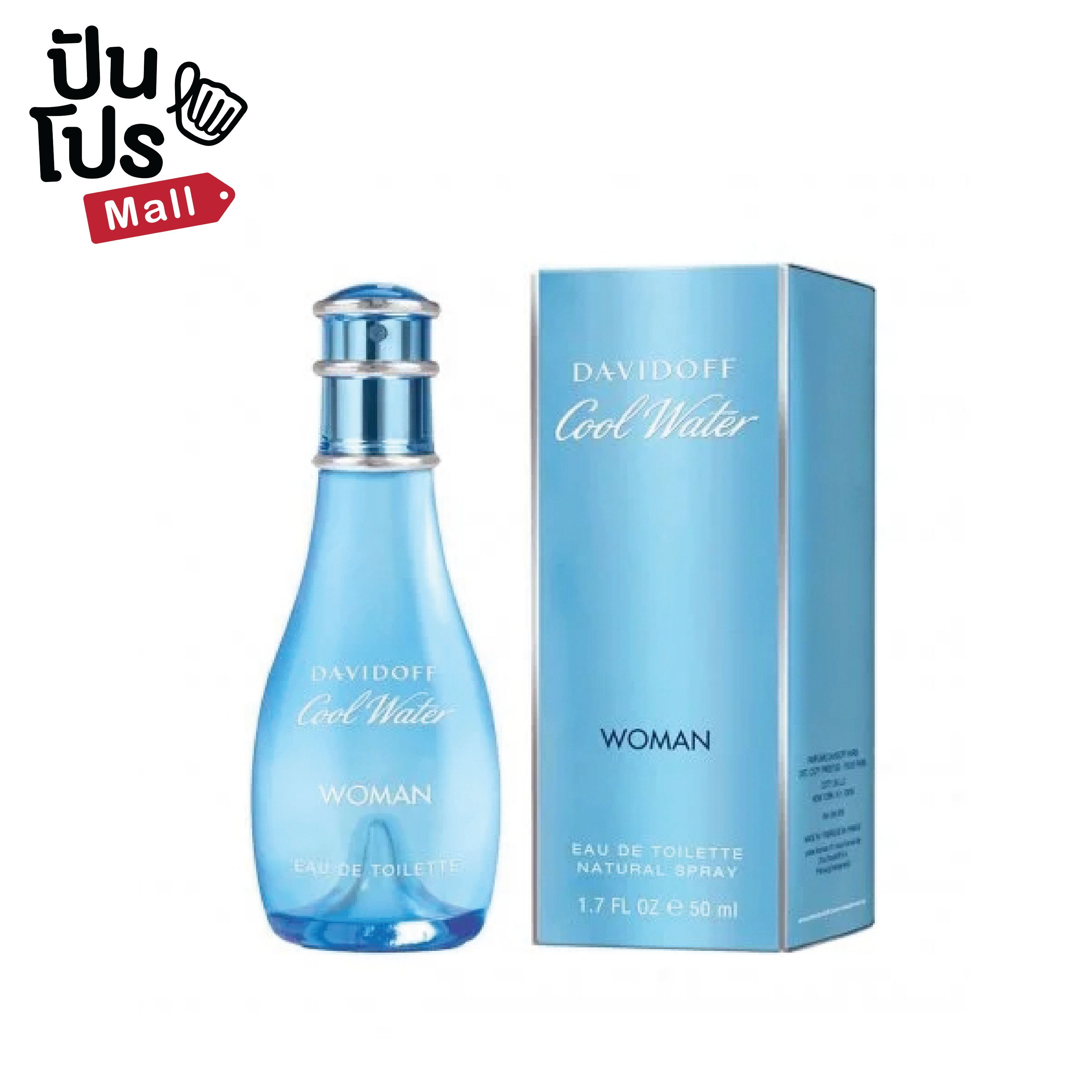 Davidoff Cool Water For women EDT(50 มล.)