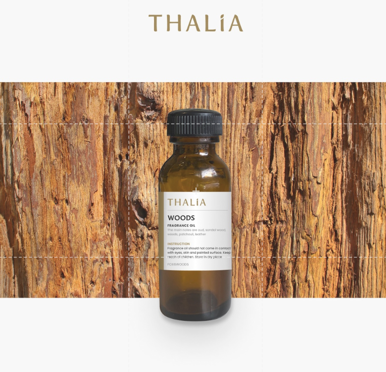 หัวน้ำหอมFragrance oil กลิ่น WOODS (ไม้หลากชนิด)