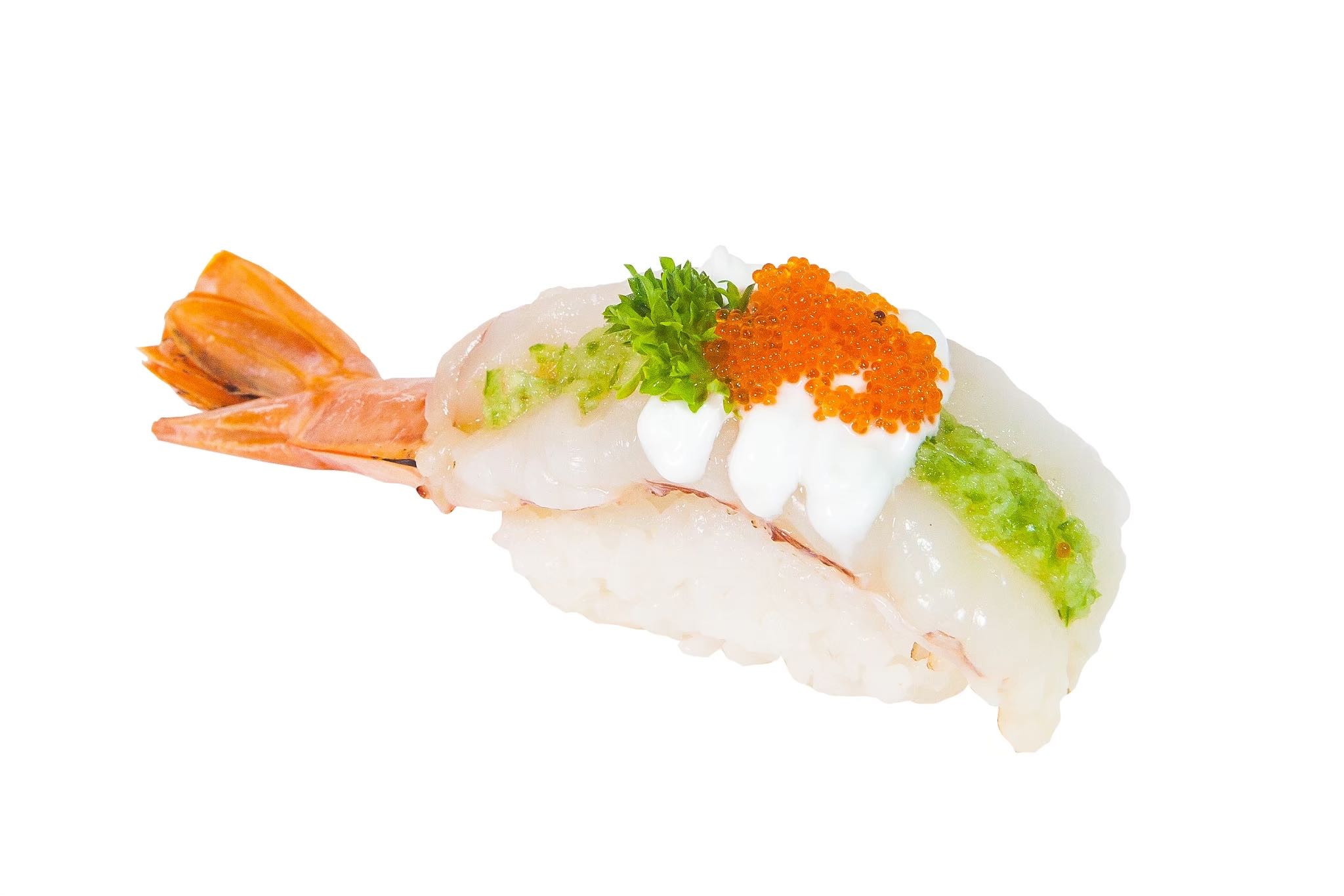 ซูชิกุ้งอามาเอบิราดซอสซีฟู๊ด