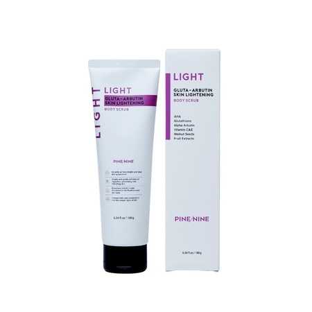 Pine Nine Gluta-Arbutin Skin Lightening Body Scrub 180g.