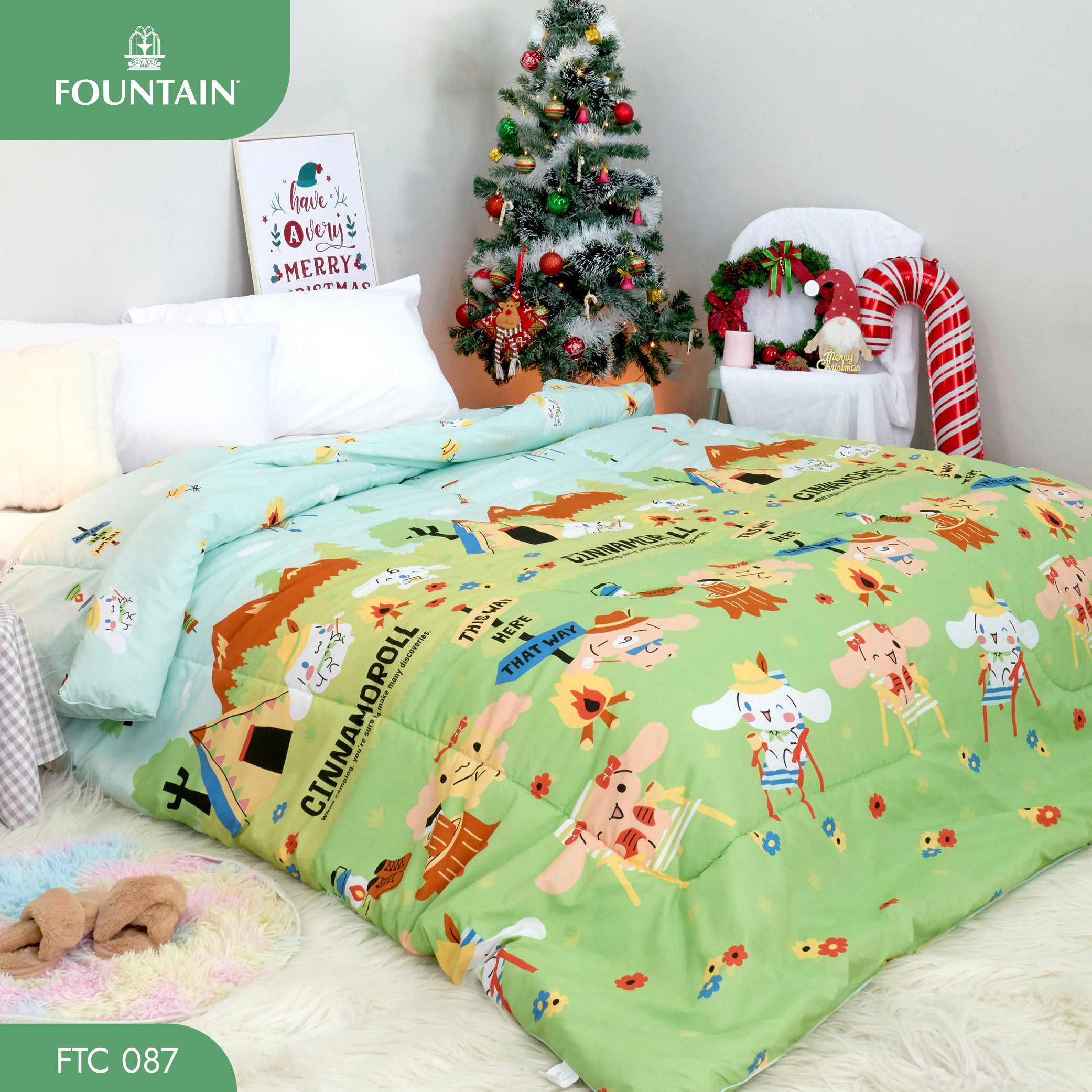 ผ้านวมผืนใหญ่ Cinnamoroll  90x100 นิ้ว ส่งฟรี