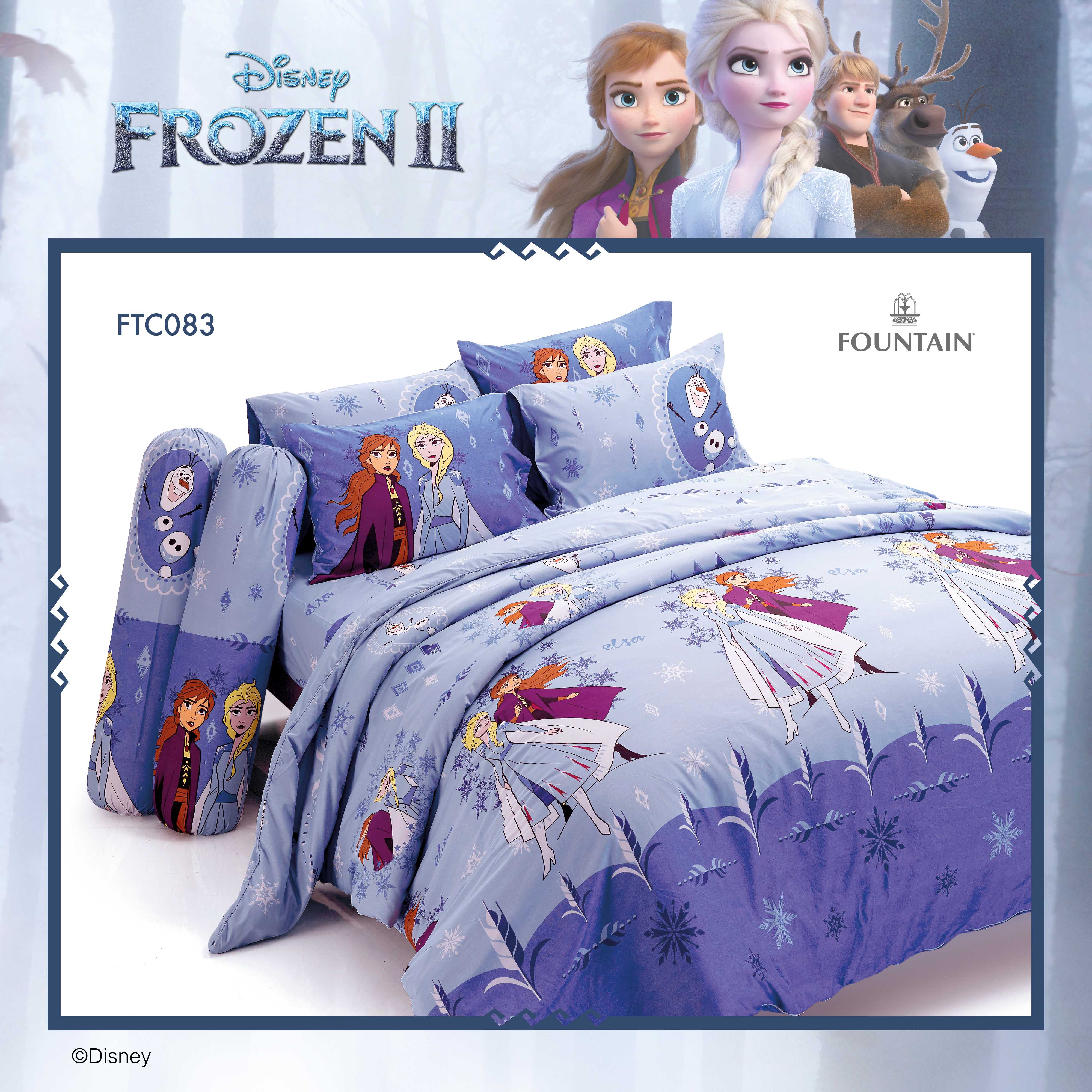 ผ้านวมผืนใหญ่ ลาย Frozen 90x100 นิ้ว ส่งฟรี