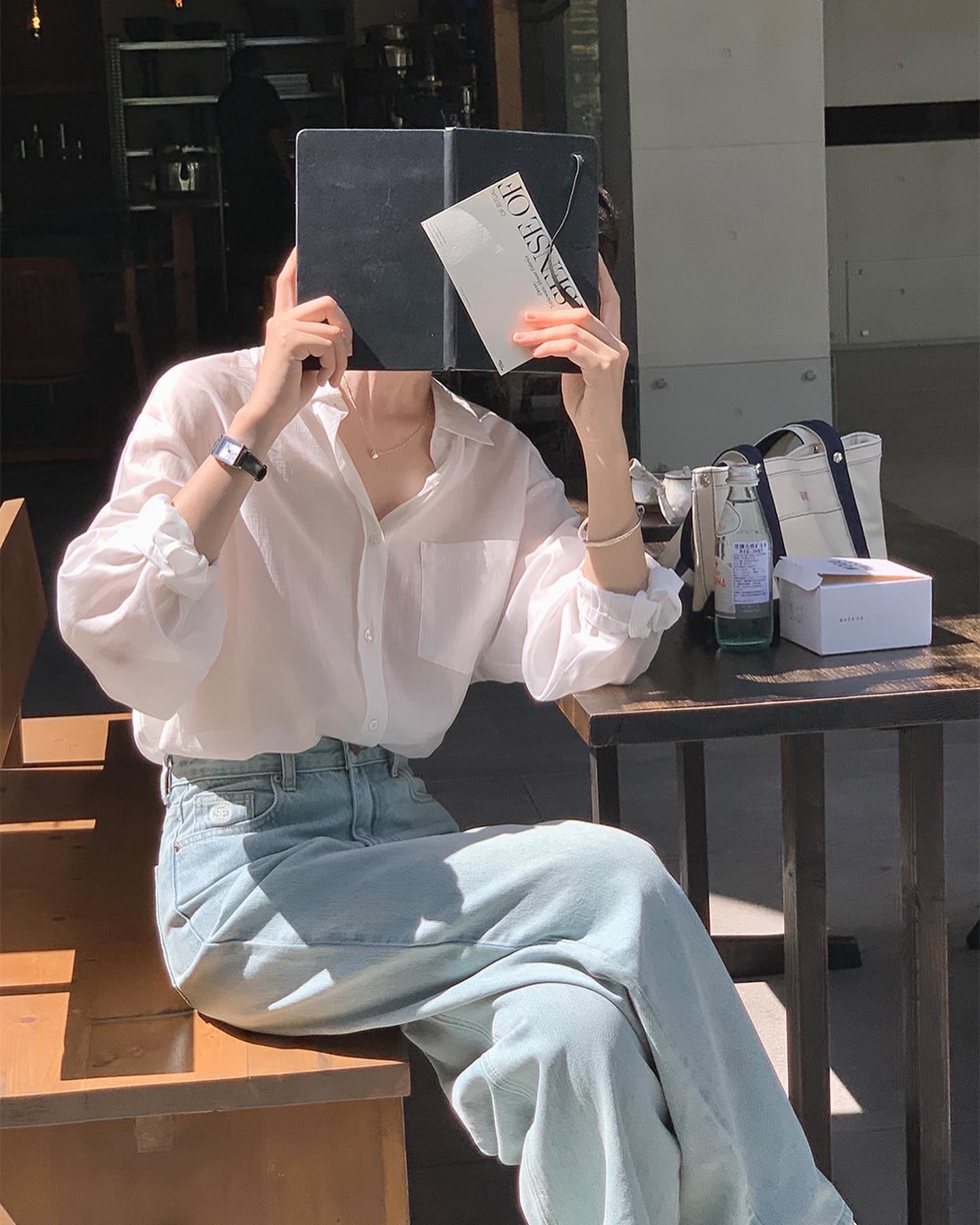Kiehl sheer shirt [pre order]
