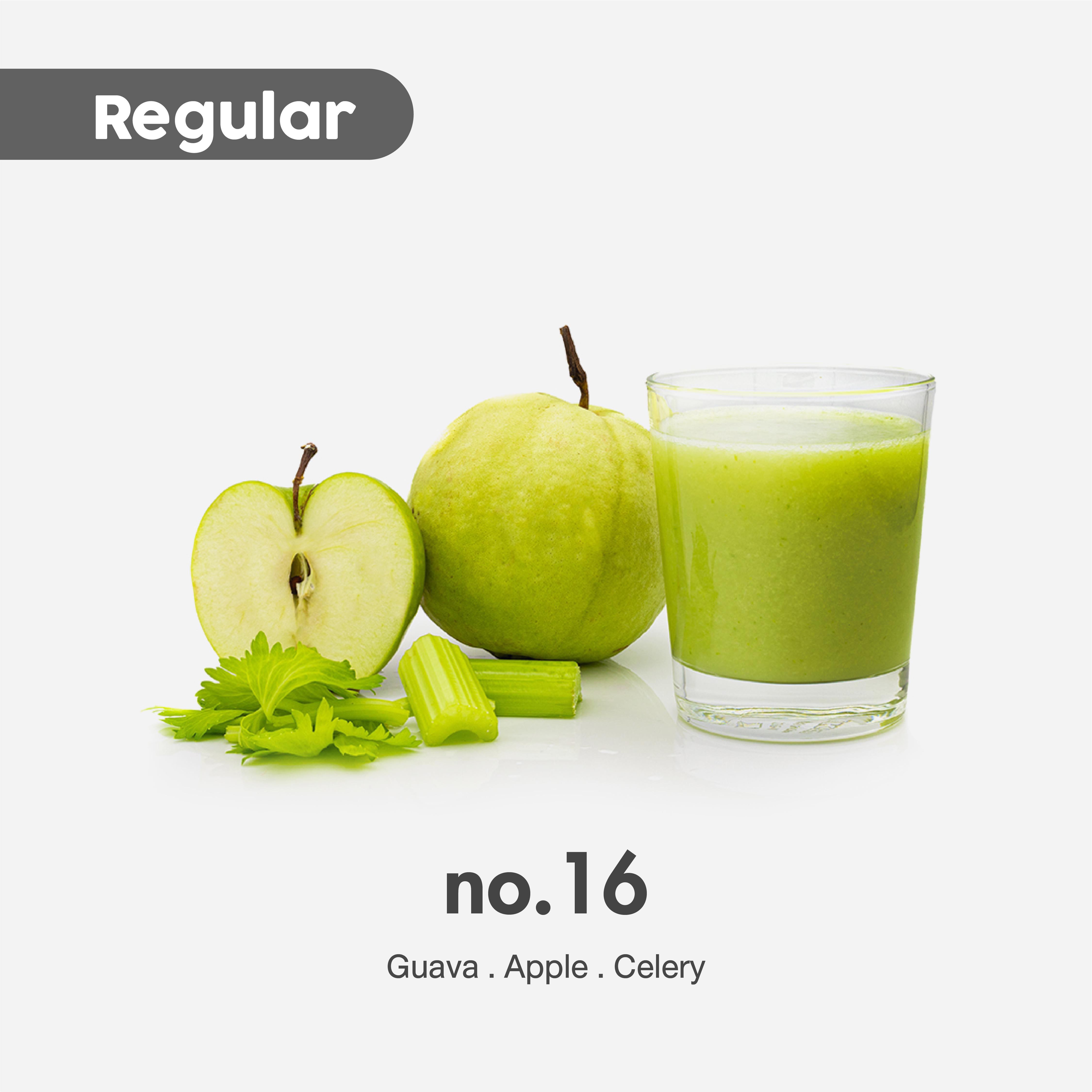 no.16  |  ฝรั่ง แอปเปิลเขียว ขึ้นฉ่ายฝรั่ง