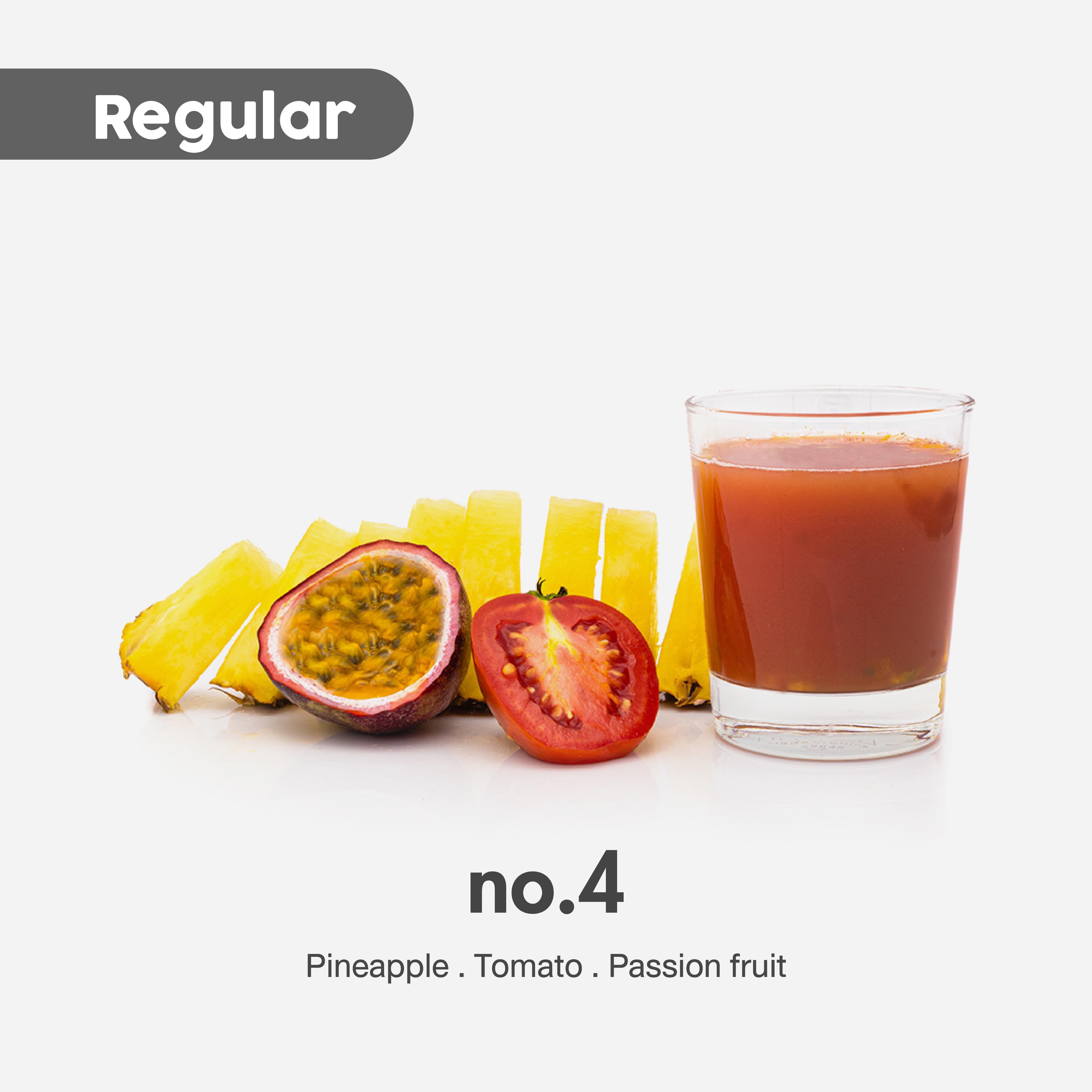 no.4  |  สับปะรด มะเขือเทศ เสาวรส