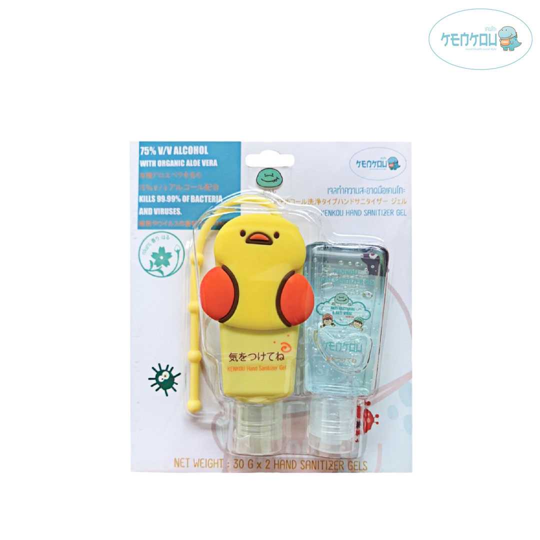 เคนโกะ แฮนด์ ซานิไทเซอร์ เจล ลายดั๊กโกะ KENKOU Hand Sanitizer Gel - KENKOU 30 ml x 2 กลิ่นฮารุ