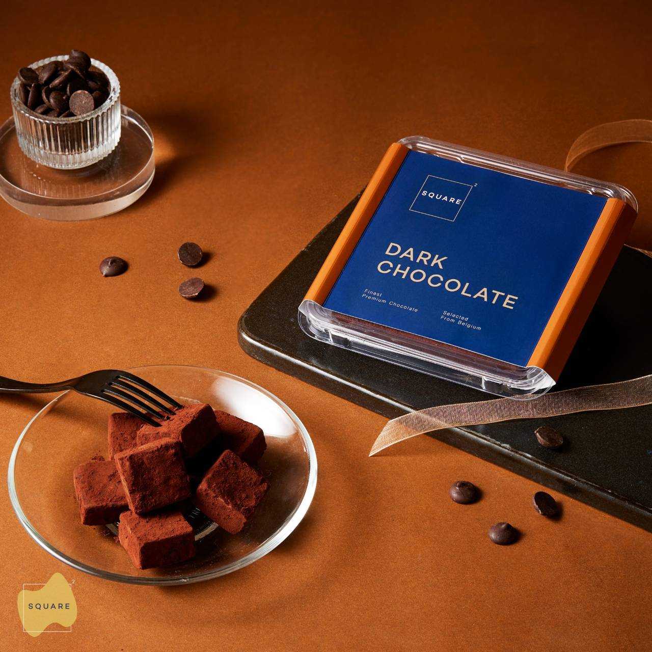 SQUARE2 Nama Chocolate Dark 60% [Signature]