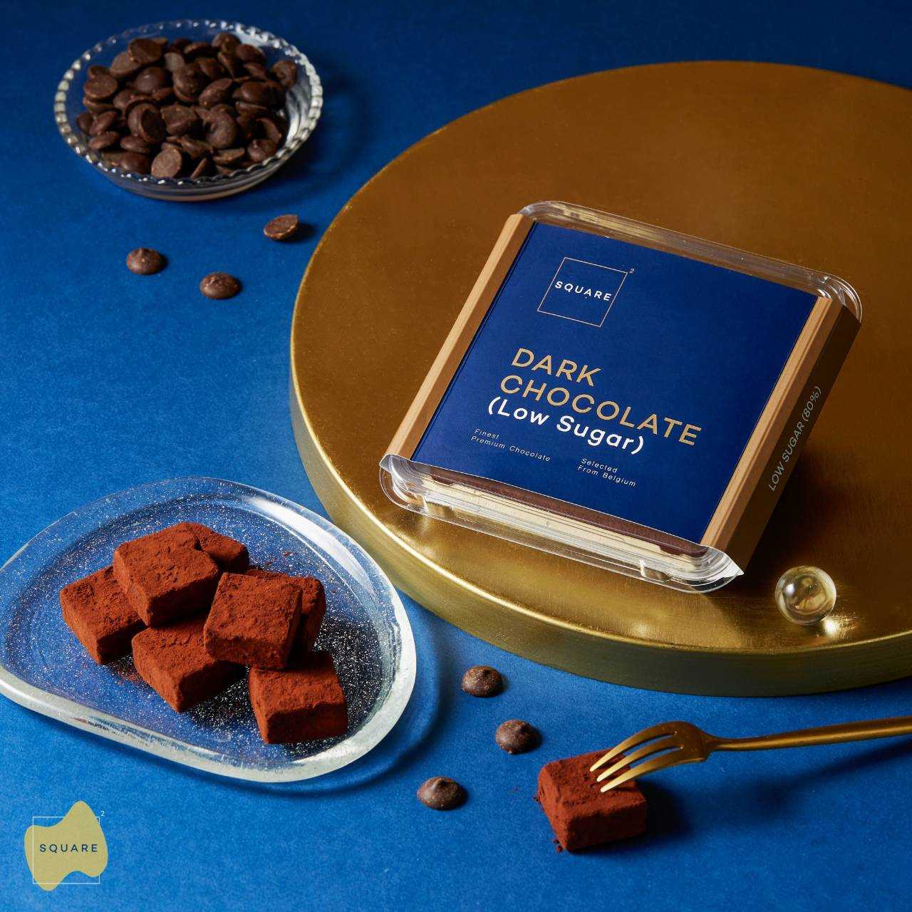 SQUARE2 Nama Chocolate Dark 80%