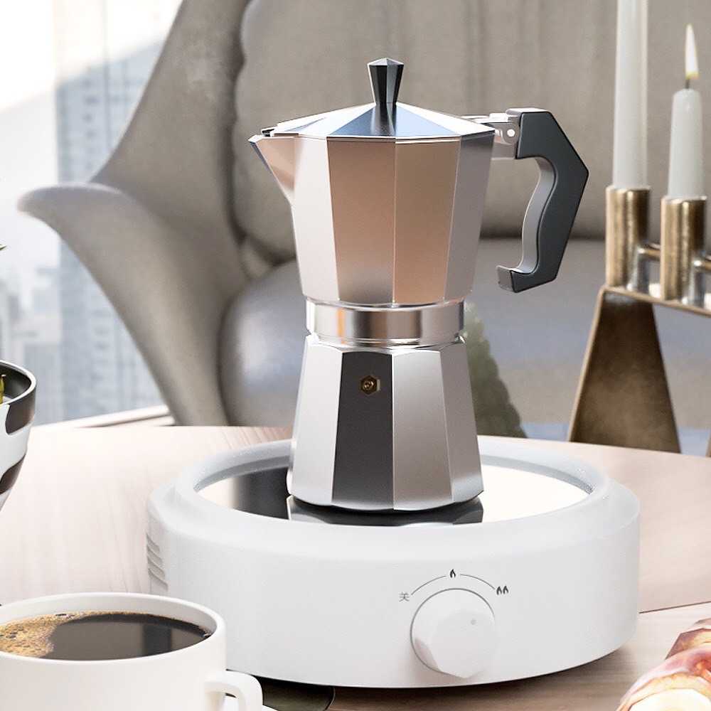 หม้อต้มกาแฟ MOKA POT หม้อต้มกาแฟ