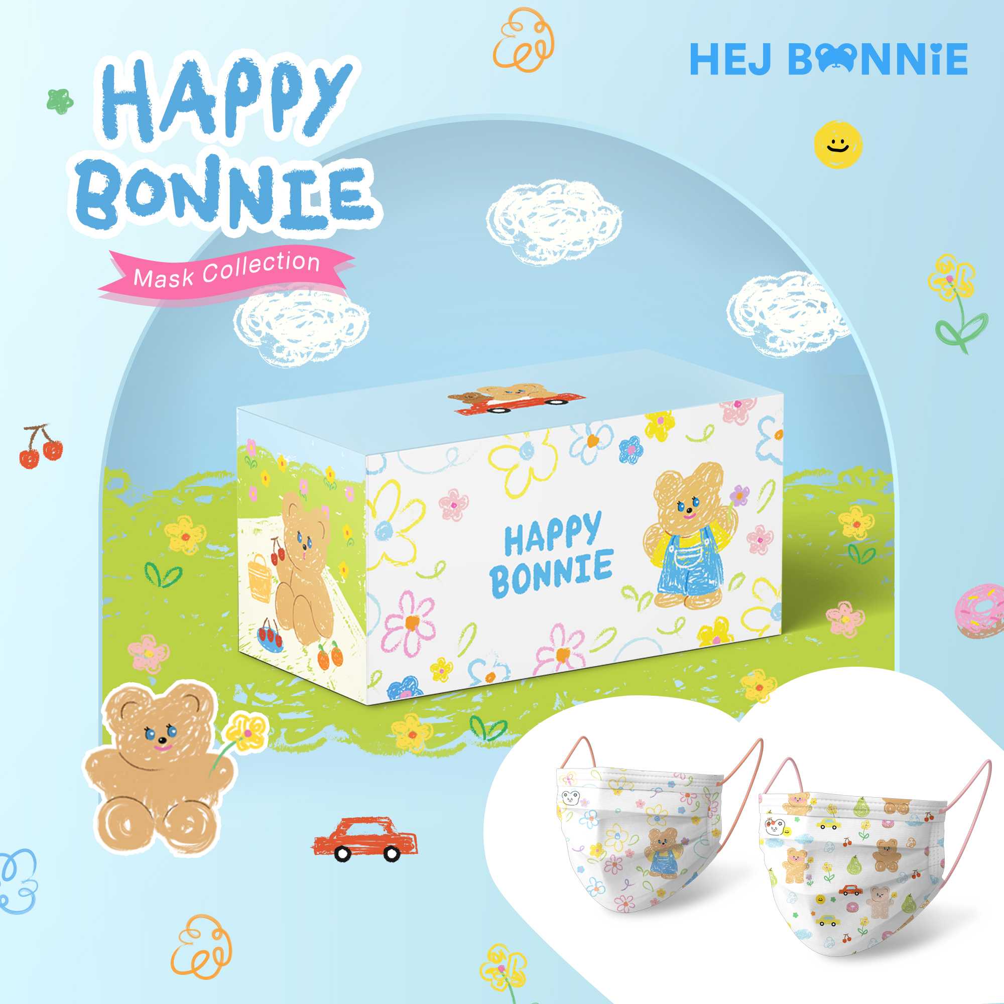 [Sold out] Happy Bonnie Mask